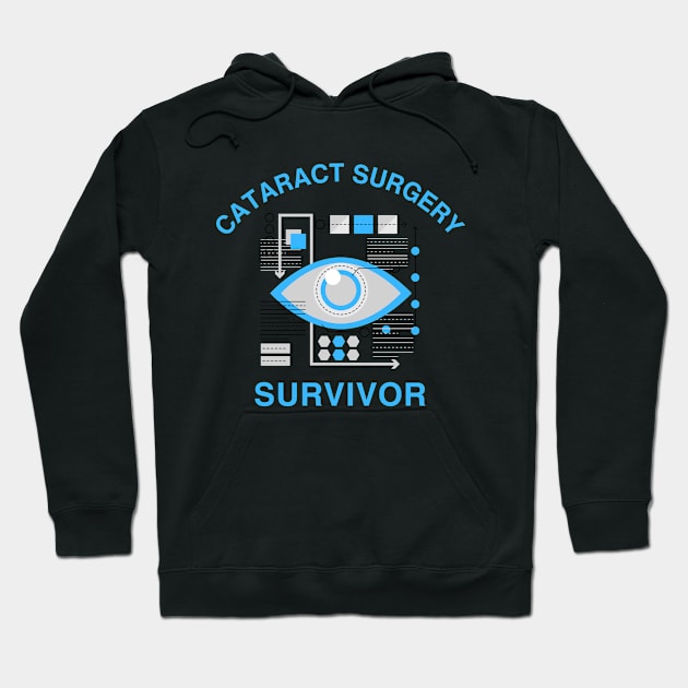 Cataract Surgery Survivor Hoodie by MtWoodson